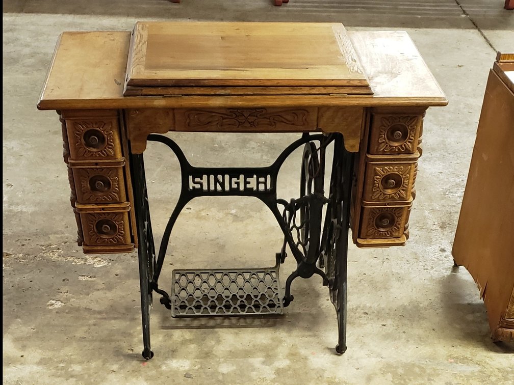 Vintage Pedal Sewing Machine 