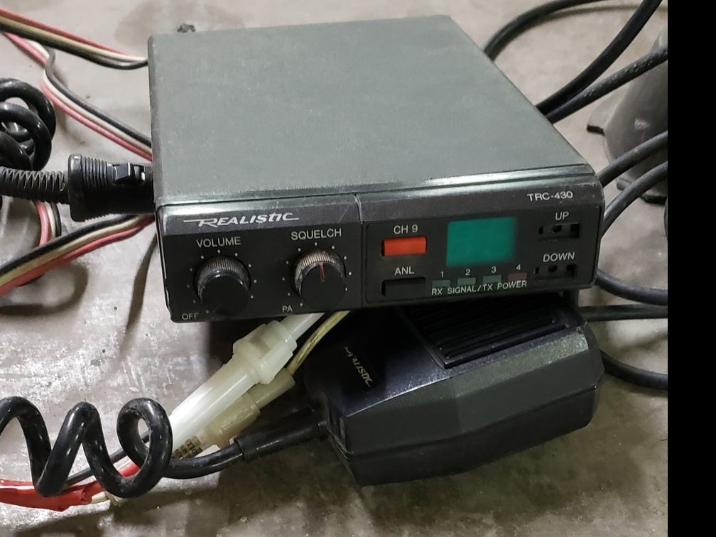 Realistic CB Radio and Antenna 