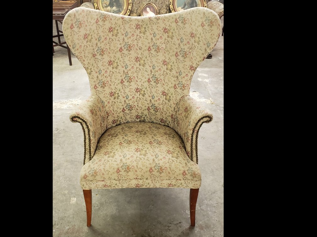 Wingback Parlor Chair