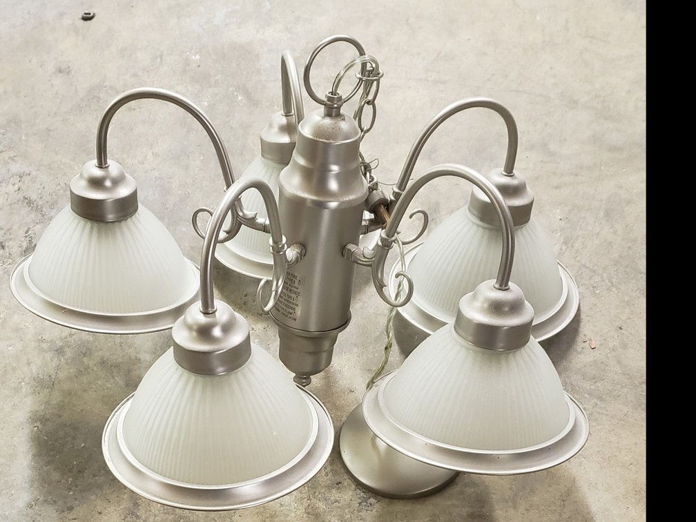 Nickel Color Ceiling Light 