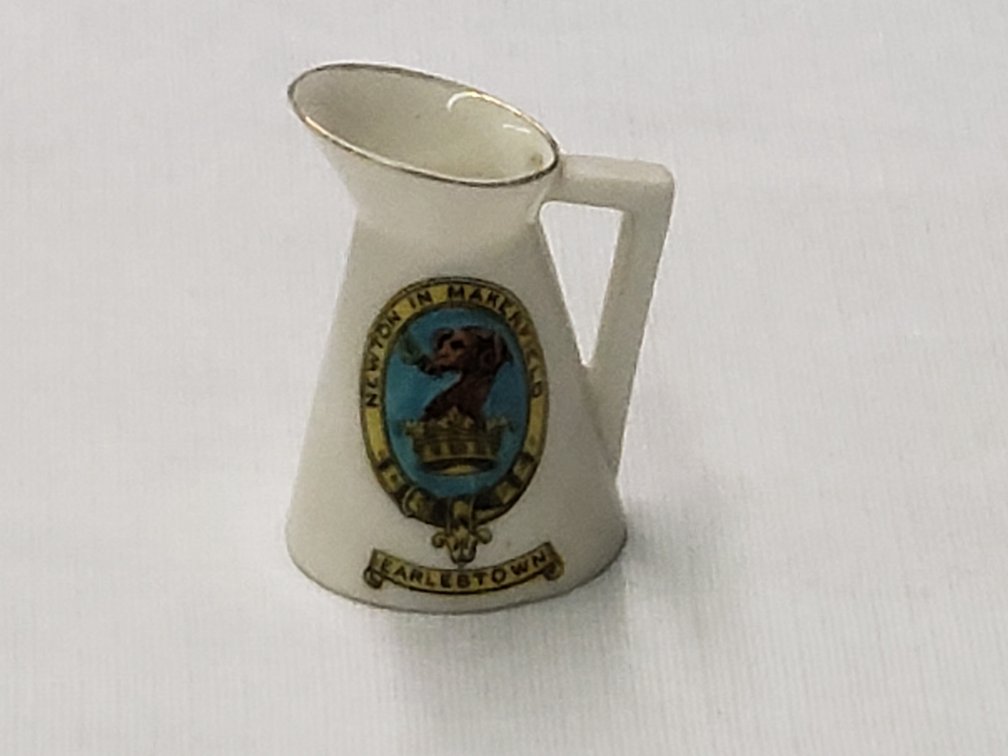 Miniature Earlstown Porcelain Pitcher 