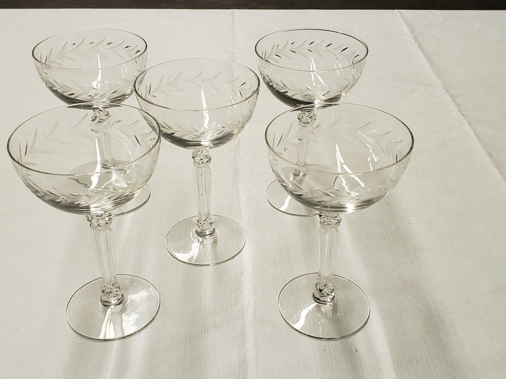 5 Footed Dessert Bowls
