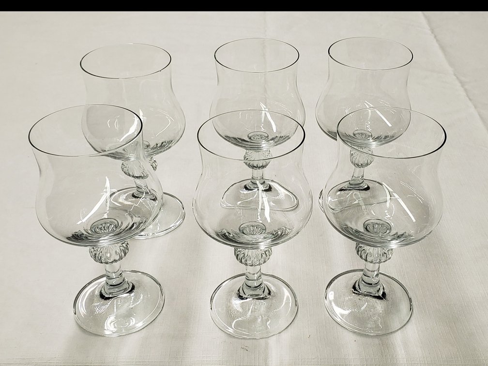 6 Brandy Snifters 