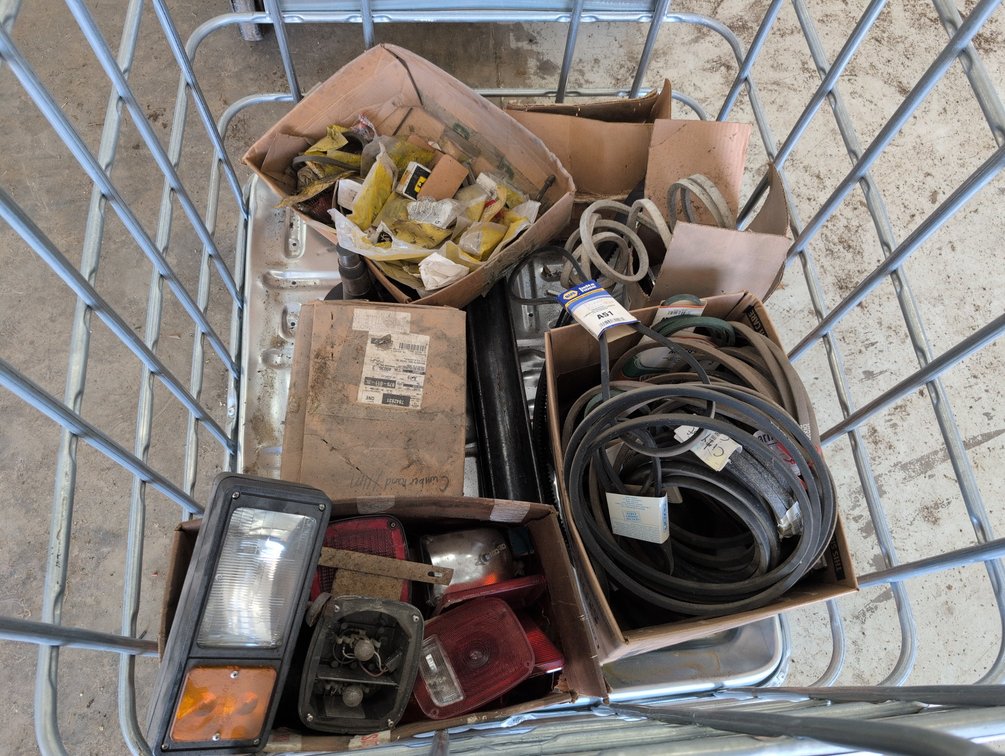 Bin with Miscellaneous Parts