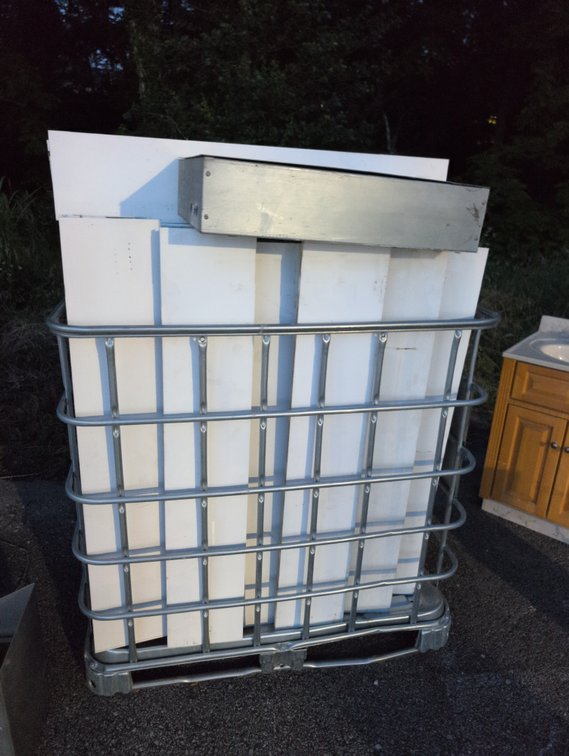 Bin of Light Fixtures