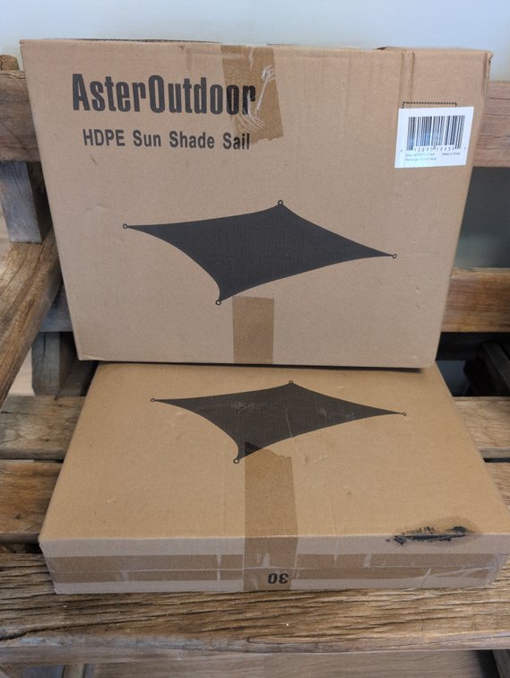 2 Astro Outdoor Hdpe Sun Shade Sail