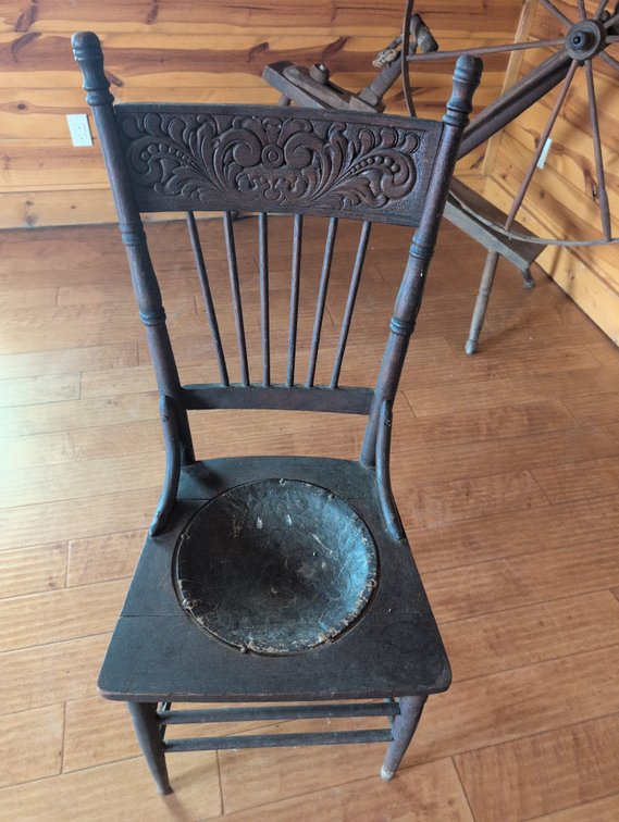 Antique Spindle Back Chair