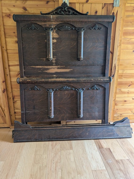 2 Piece Antique Bedroom Set