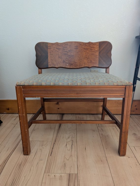 Bench W/Back