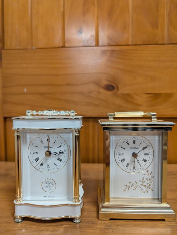 Vintage Bullova Clocks