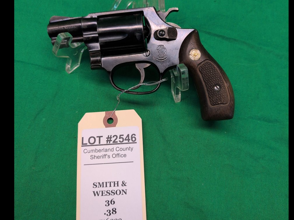 Smith & Wesson 36  .38