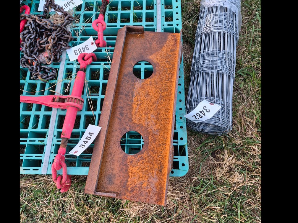 Mini skidsteer plate