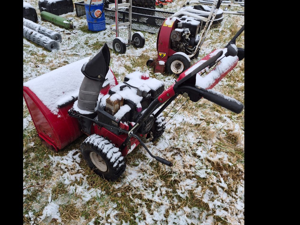 Craftsman snow blower 