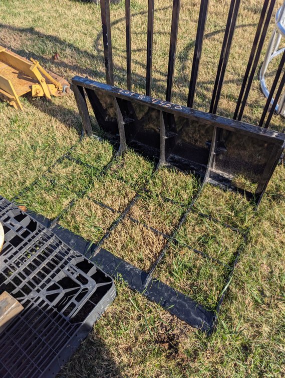 New 47 inch skidsteer land leveler 