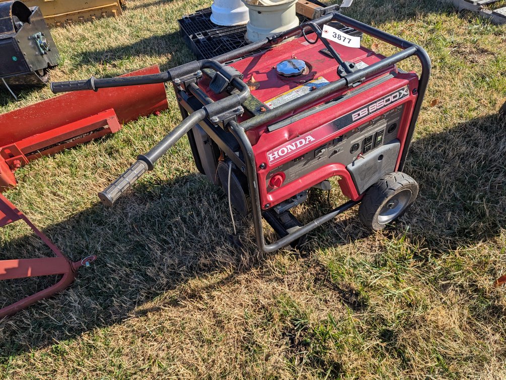 Honda EB 6500x generator 