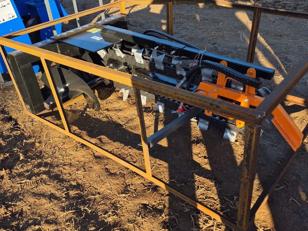 AGT skidsteer trencher