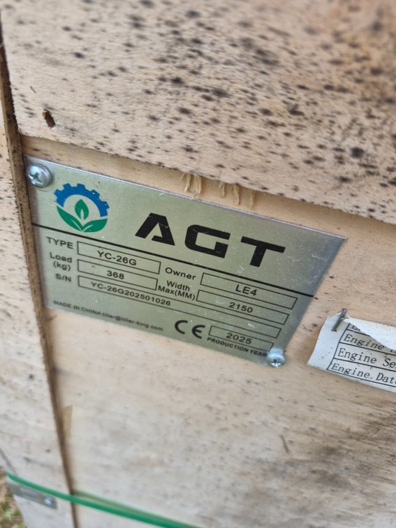 New AGT YC26G sawmill