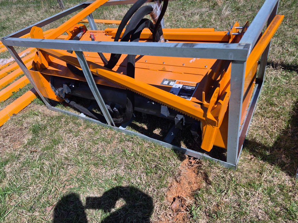 New wolverine mulcher for skidsteer