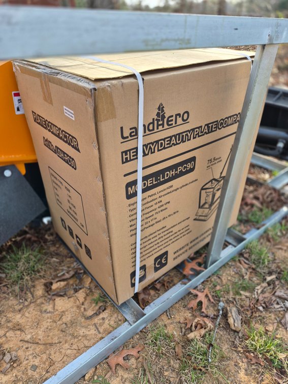 Landhero heavy duty metal plate compactor
