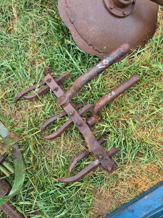 Pair of farmall weeders