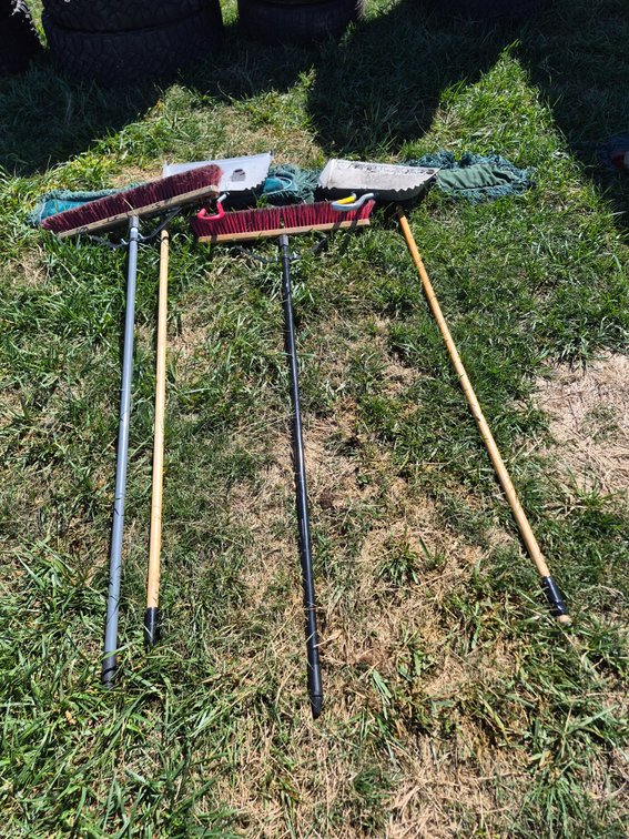 Cleaning lot