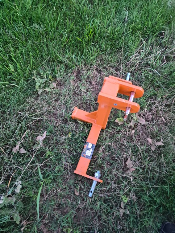 New hitch receiver