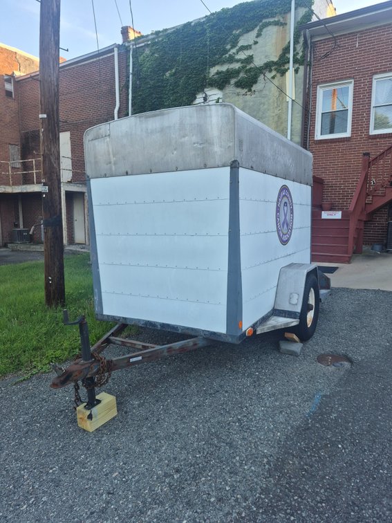 Halifax County Cancer Association enclosed trailer