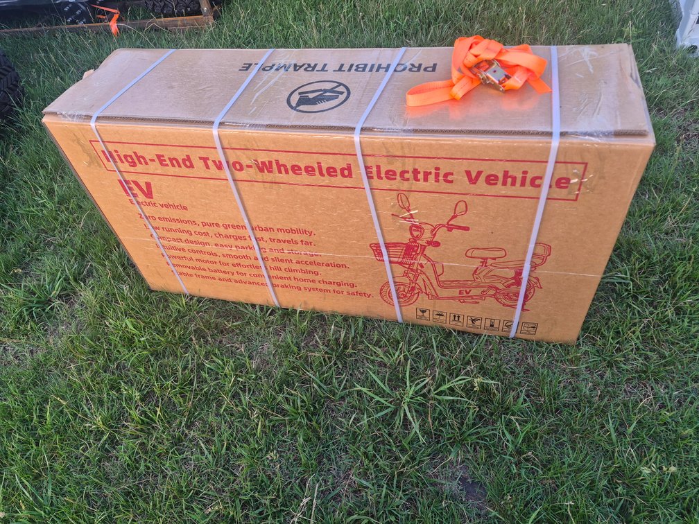 High end two wheeled electric vehicle