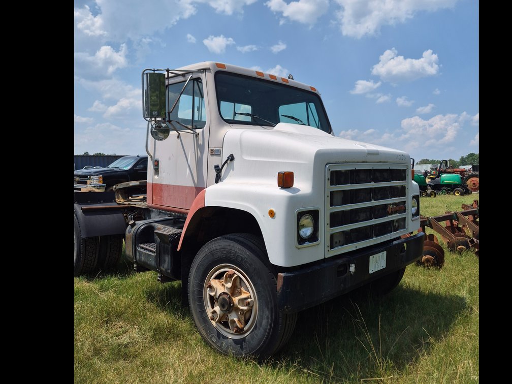 International Road tractor