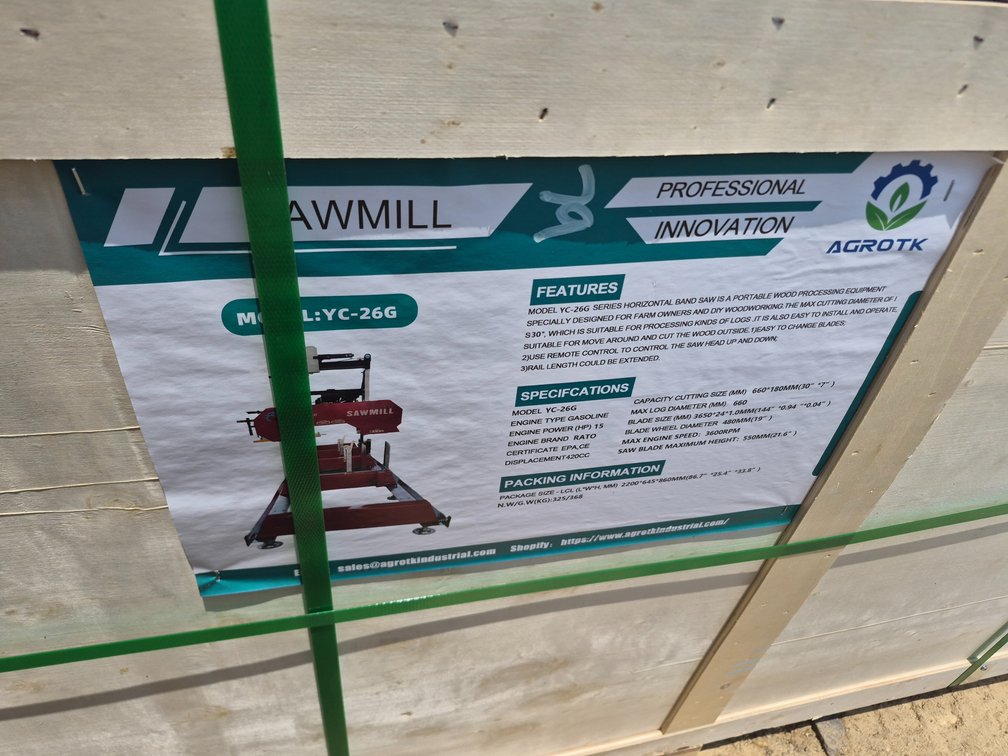 AGT YC26C sawmill
