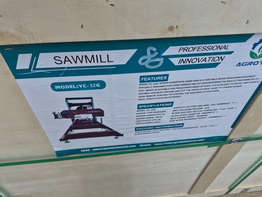 AGT YC32G sawmill