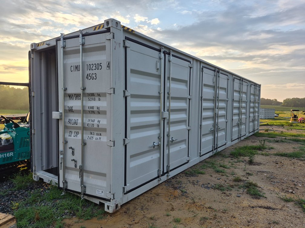 New 1 trip 40ft 4 door container