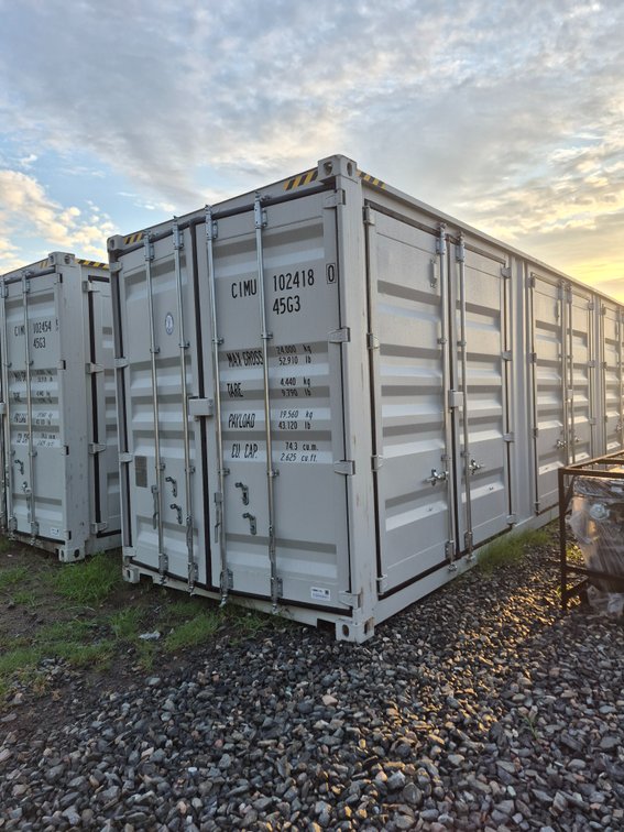 40ft 1 trip 4 door container