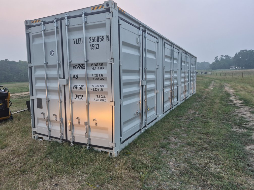 40ft one trip 4 door container