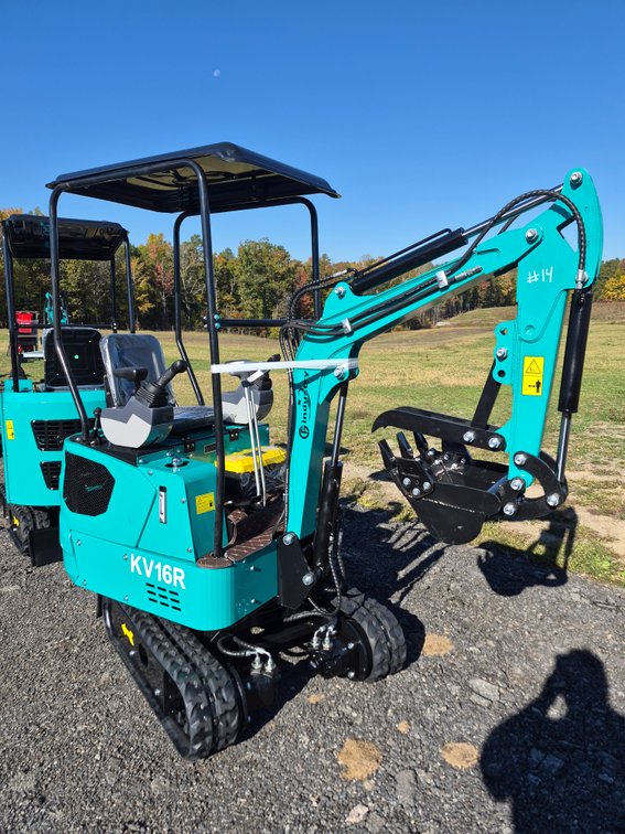 New CFG industry KV16R mini excavator