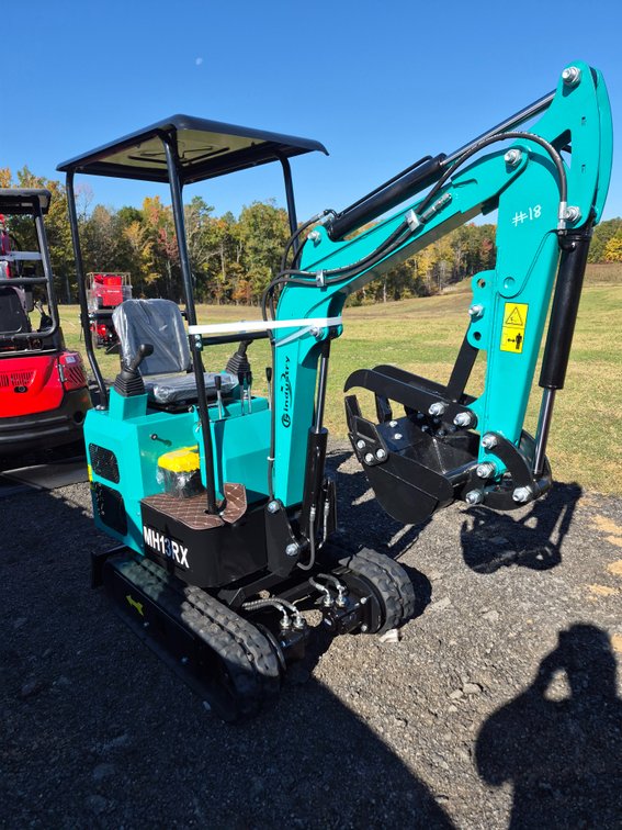 New CFG industry MH13RX mini excavator