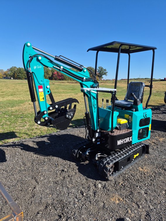 New CFG MH13RX mini excavator