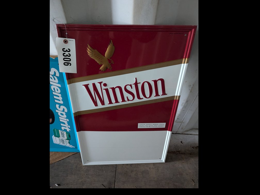1985 Winston sign 