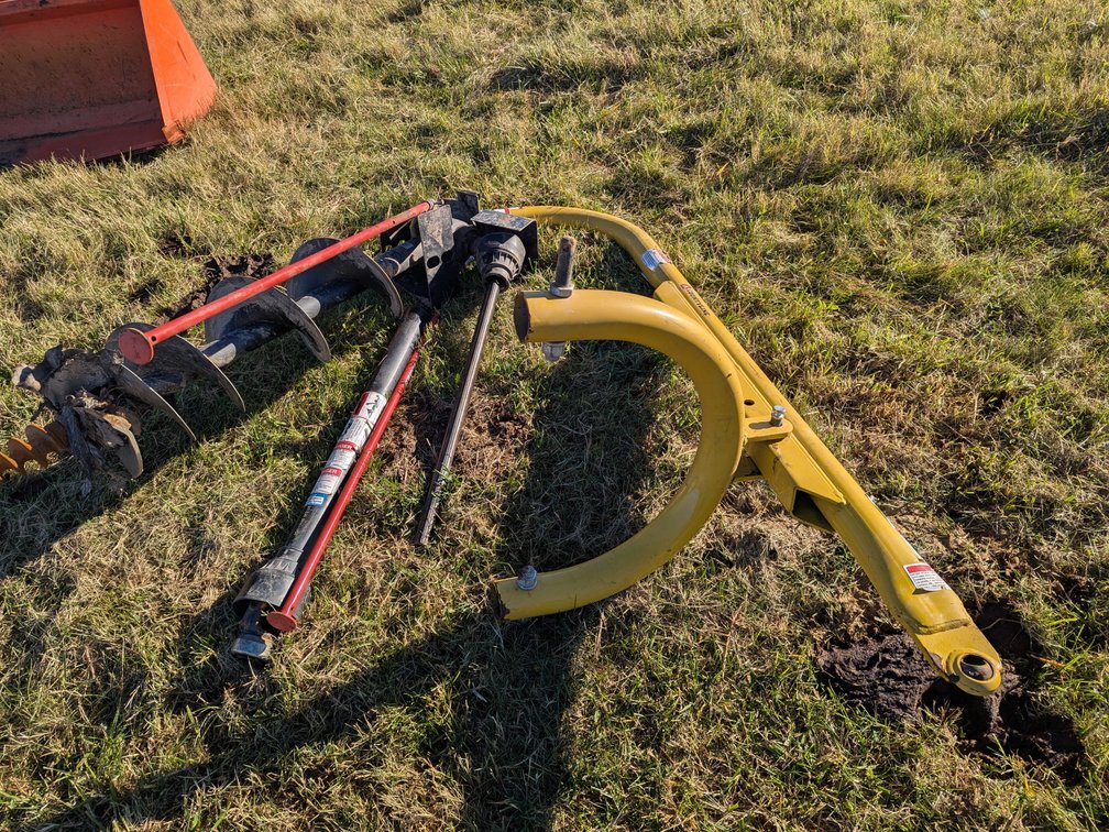 County Line post hole digger 
