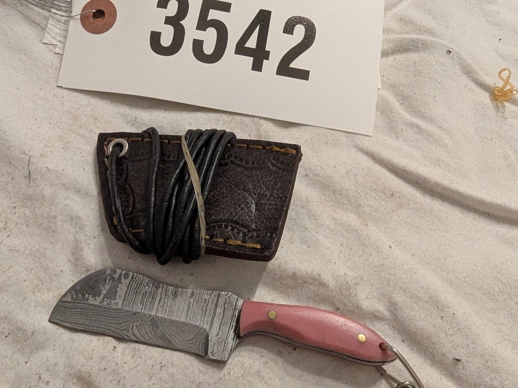 Small knife and sleeve 