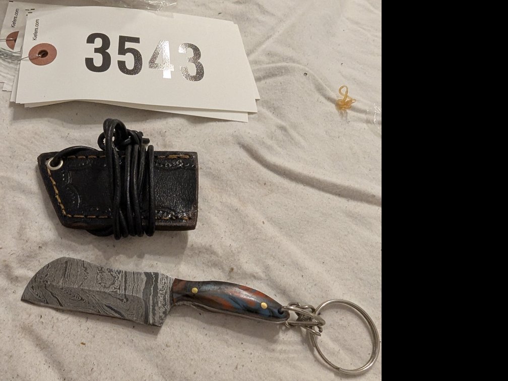 Small knife and sleeve 