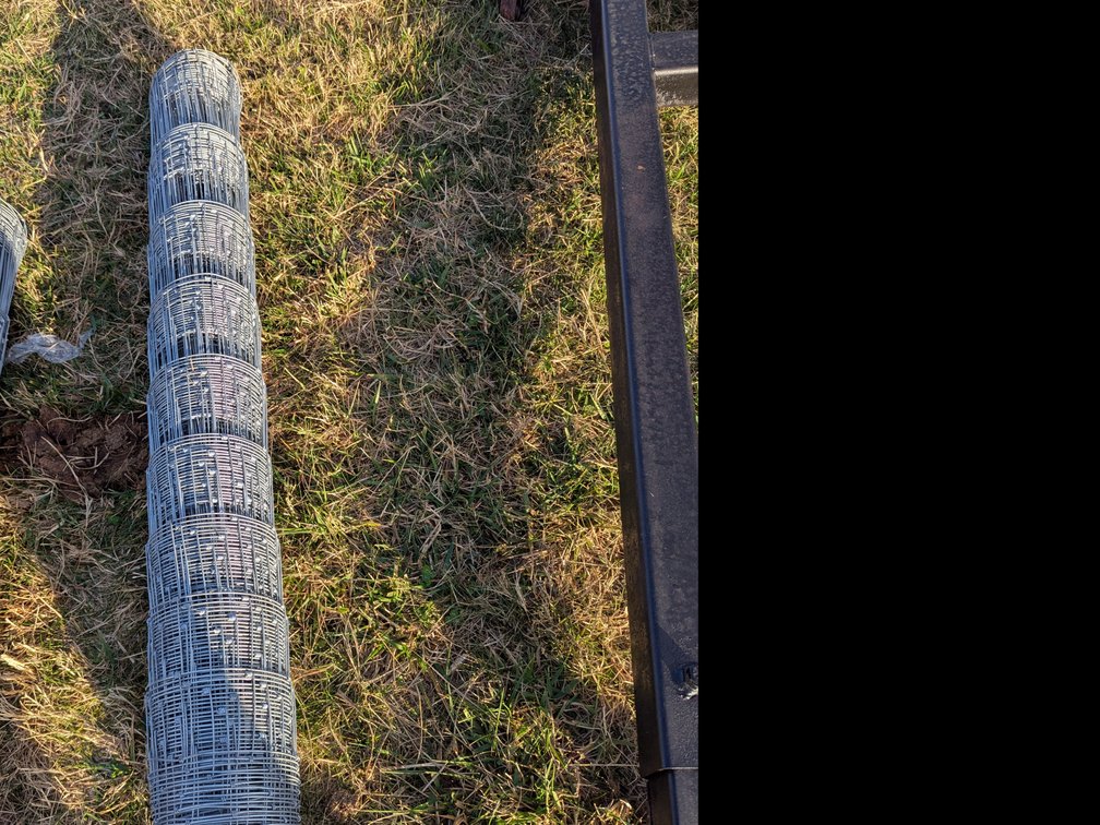 Roll of new woven wire