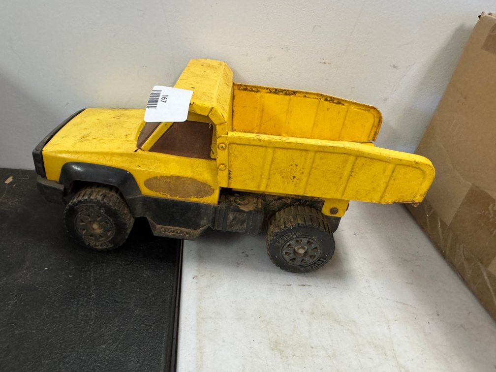 Tonka Pressed Steel and Plastic Toy Dump Truck