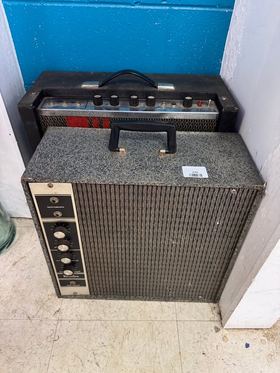Two Guitar Combo Amplifiers