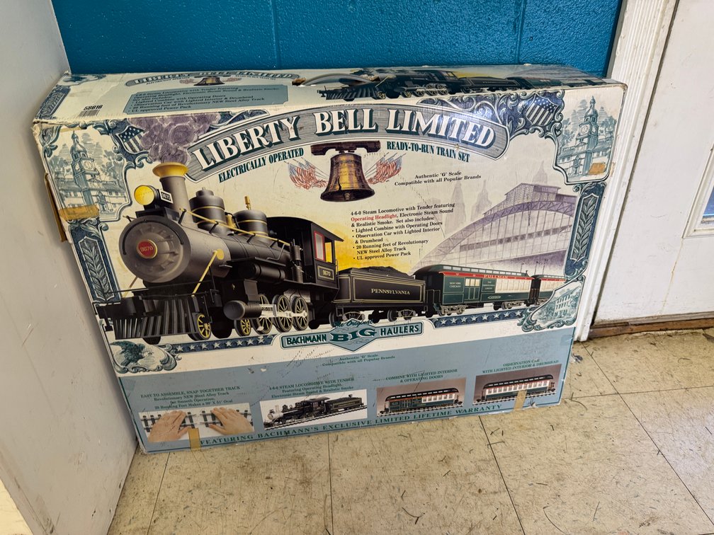Bachmann Big Haulers Liberty Bell Limited G-Scale Train Set