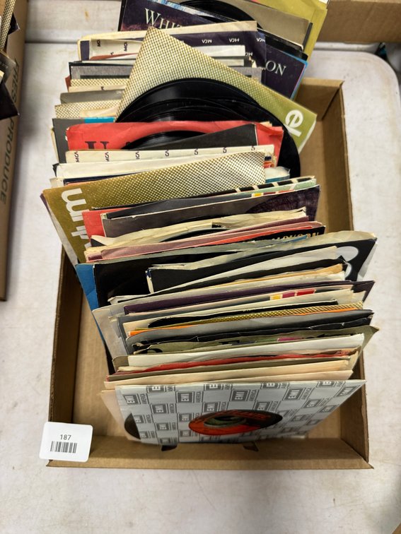 Collection of 7-Inch 45 RPM Vinyl Records
