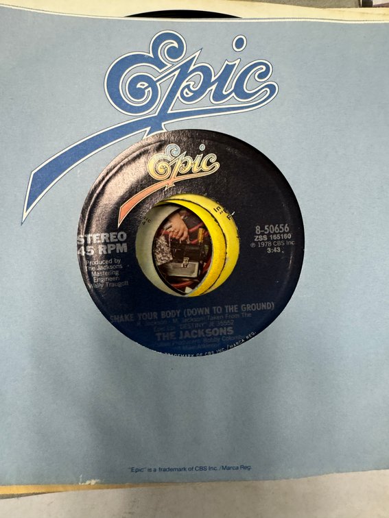 7-Inch 45 RPM Vinyl Records and Picture Sleeves