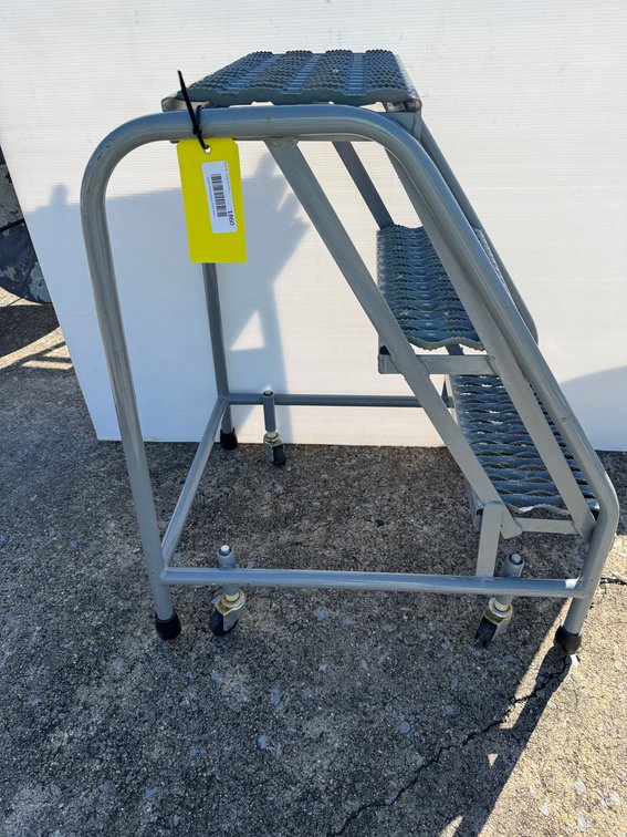 Cotterman 60107 3-Step Steel Rolling Safety Ladder