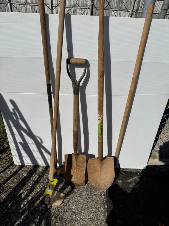 Garden Shovels, Trenching Spade, and Cultivating Tools