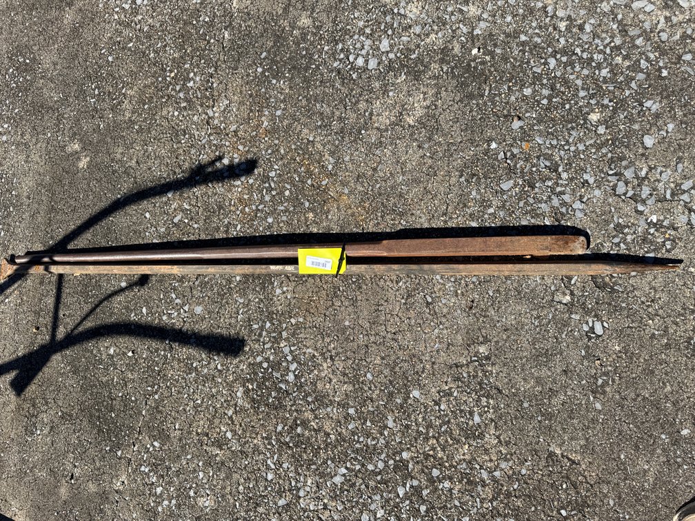Steel Pry and Digging Bars with Chisel and Pointed Ends